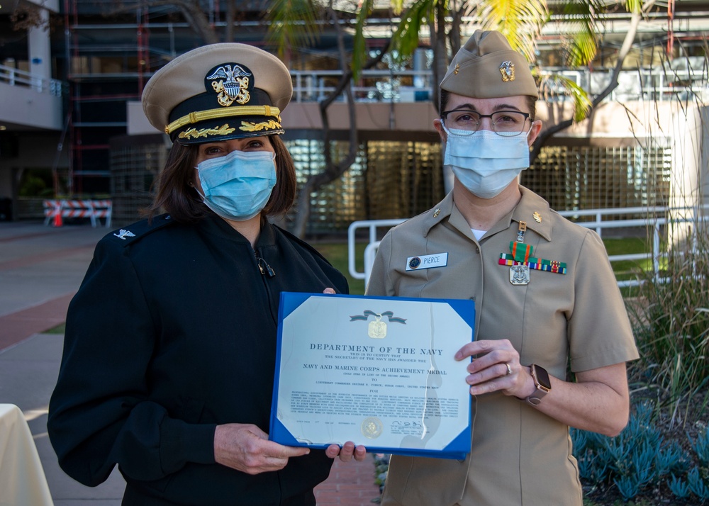 NMRTC San Diego Sailors Receive Awards