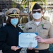 NMRTC San Diego Sailors Receive Awards