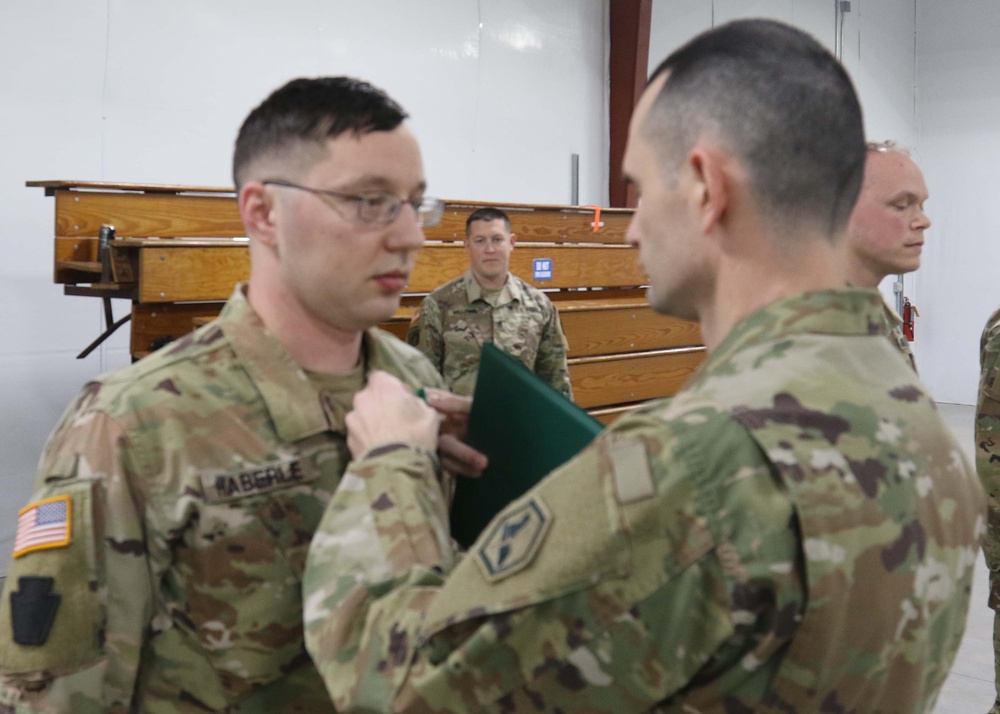 DVIDS - Images - 28 ID Soldier receives prestigious military ...