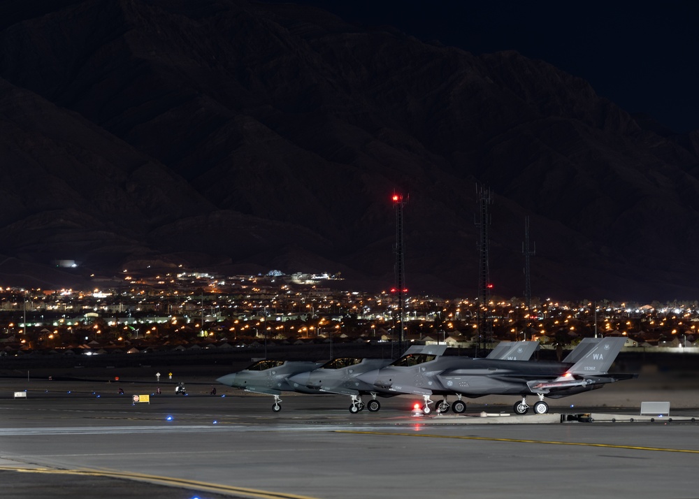 388th Fighter Wing Leads Red Flag 22-1 with F-35A