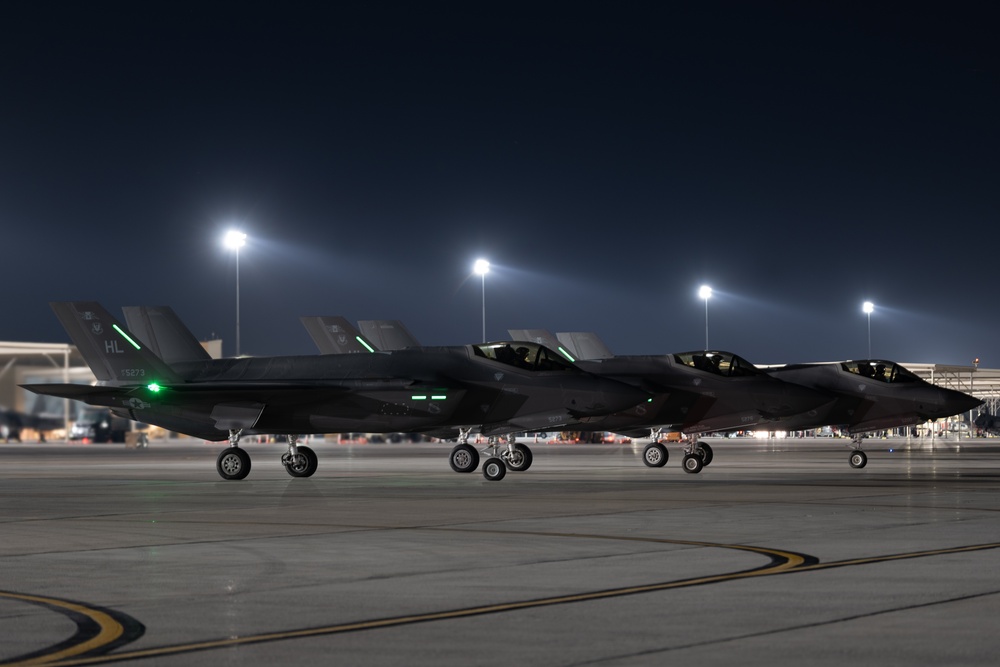 388th Fighter Wing Leads Red Flag 22-1 with F-35A