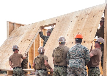 NMCB-11 Integrates with U.S. Marine Corps Engineers for Winter Pioneer 22