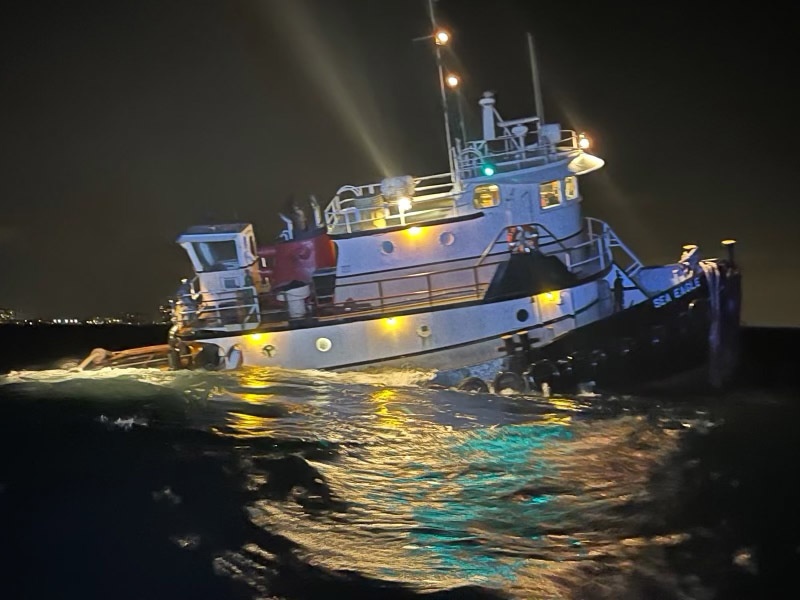 No attachments	Coast Guard, partner agencies respond to grounded tug, barge