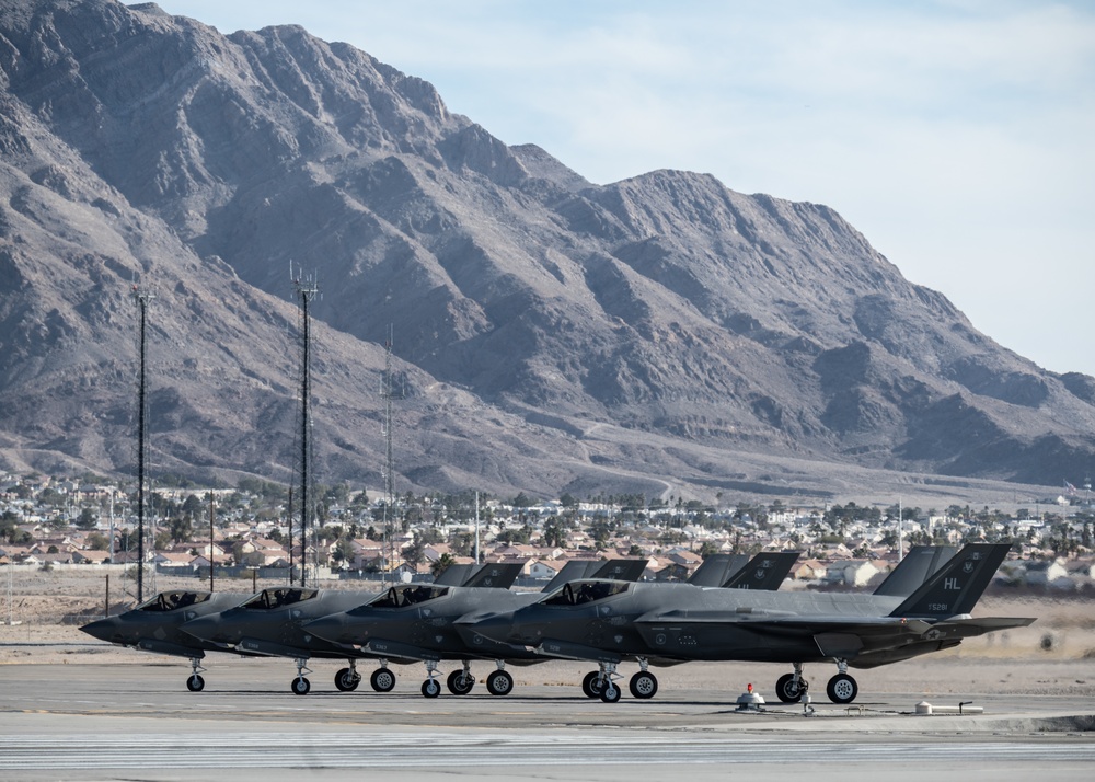 388th Fighter Wing Leads Red Flag 22-1 with F-35A