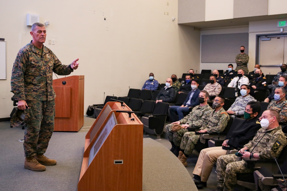 Naval War College Foreign Officers Visit Camp Pendleton