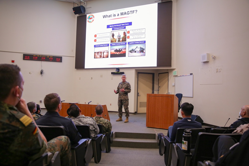 Naval War College Foreign Officers Visit Camp Pendleton