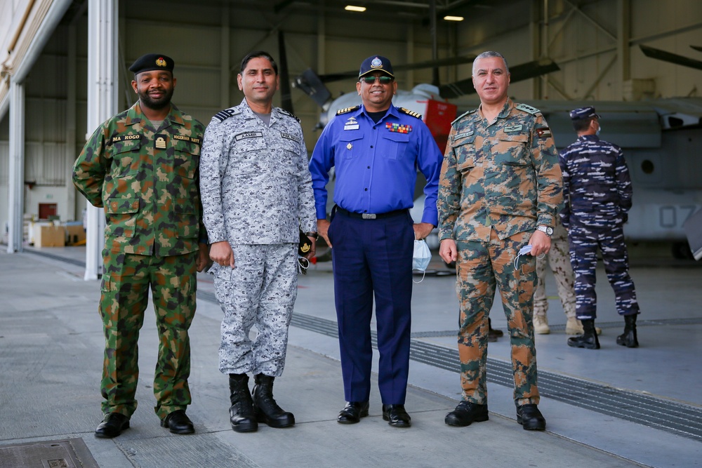 Naval War College Foreign Officers Visit Camp Pendleton