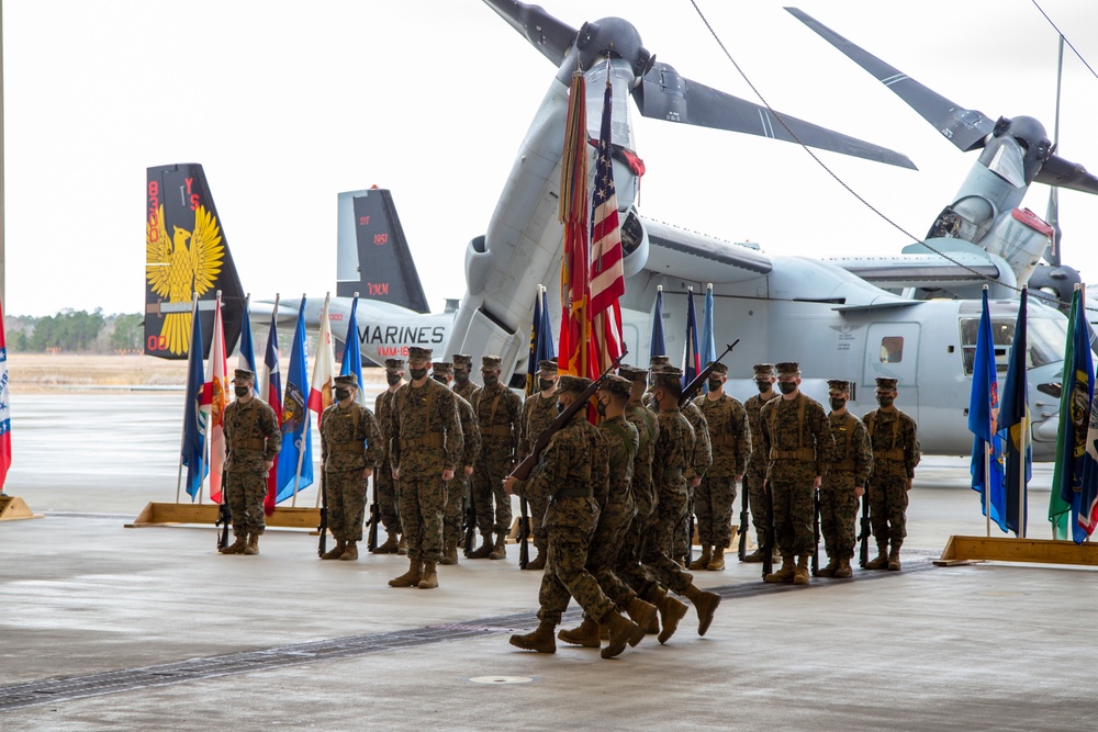 VMM-162 Change of Command