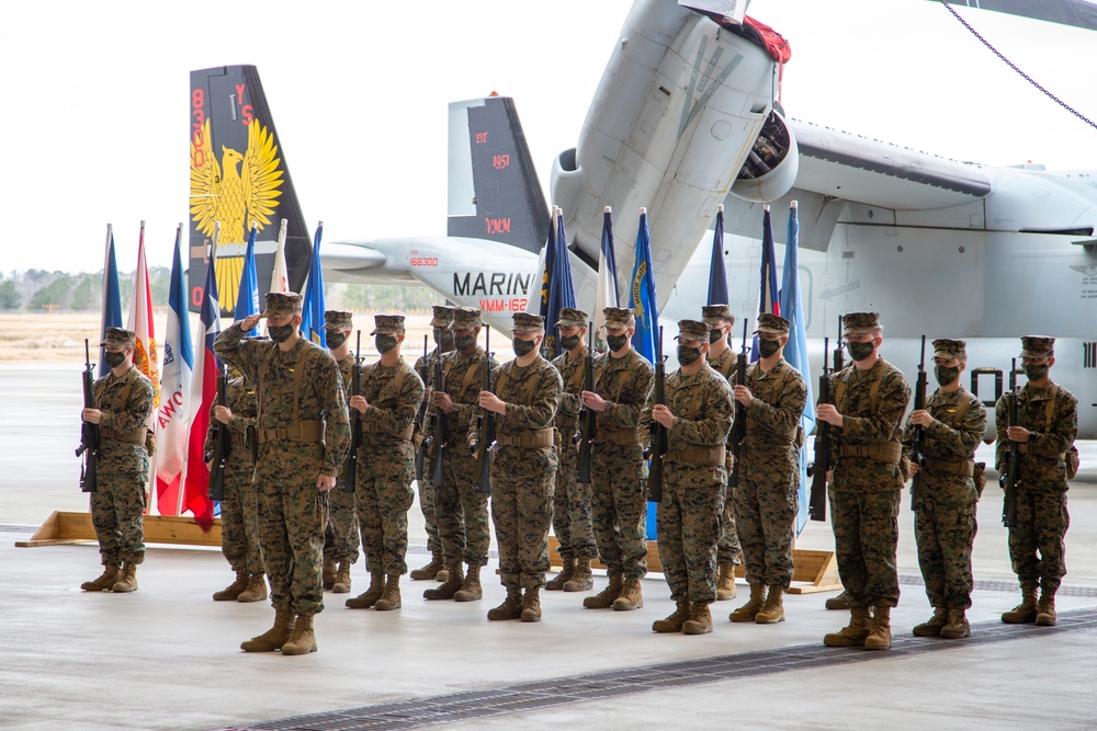 VMM-162 Change of Command