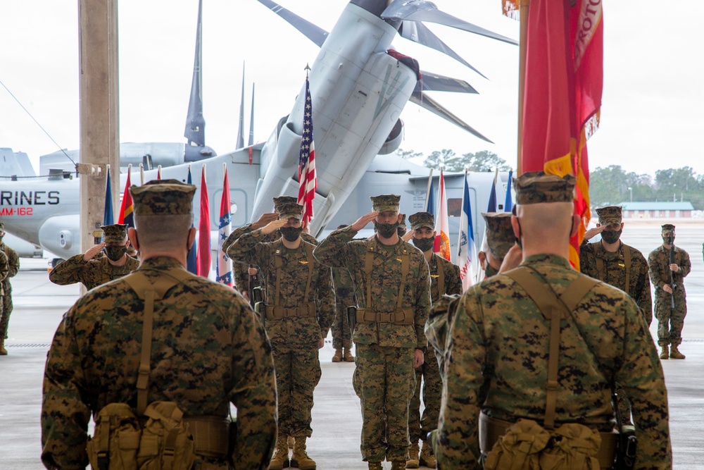 VMM-162 Change of Command