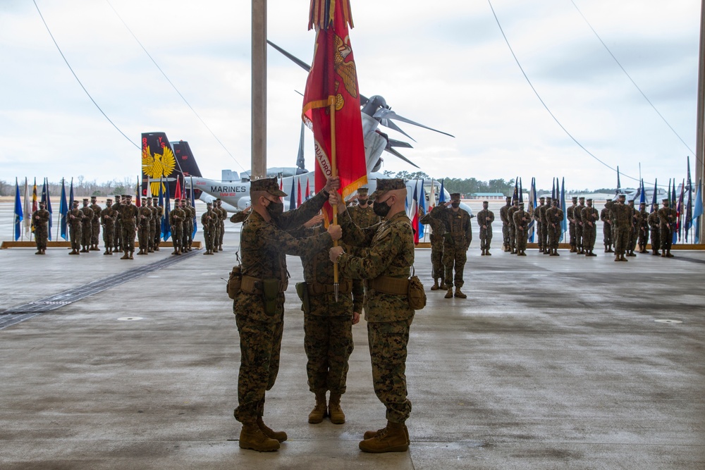 VMM-162 Change of Command