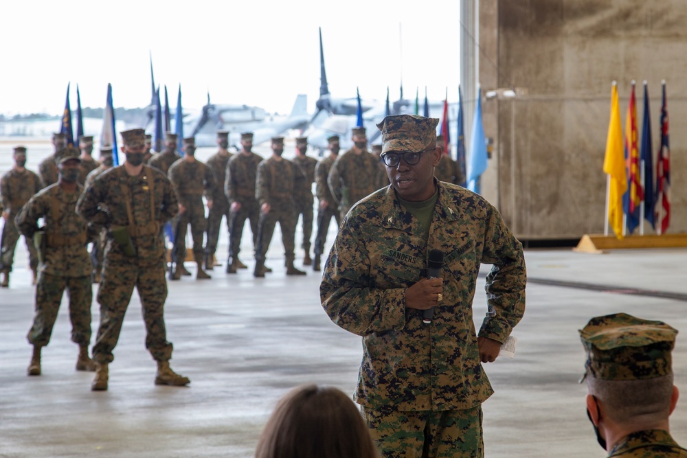 VMM-162 Change of Command