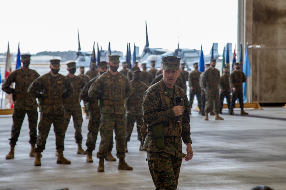 VMM-162 Change of Command