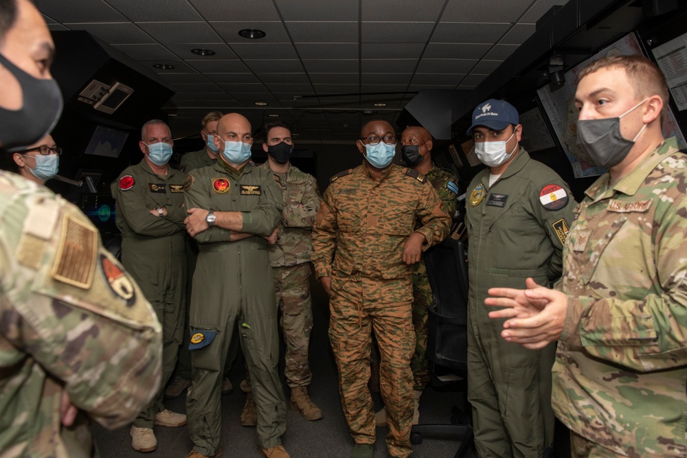 BPACS participants visit Eglin air traffic control tower