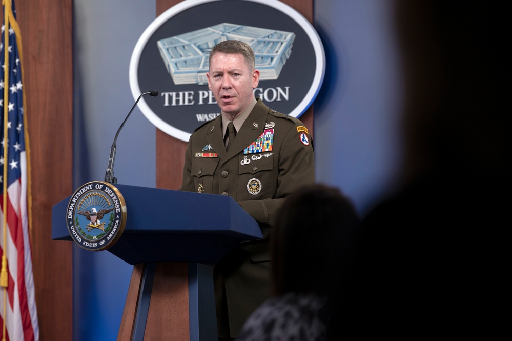 Defense Officials Brief on Investigation into Kabul Airport Attack