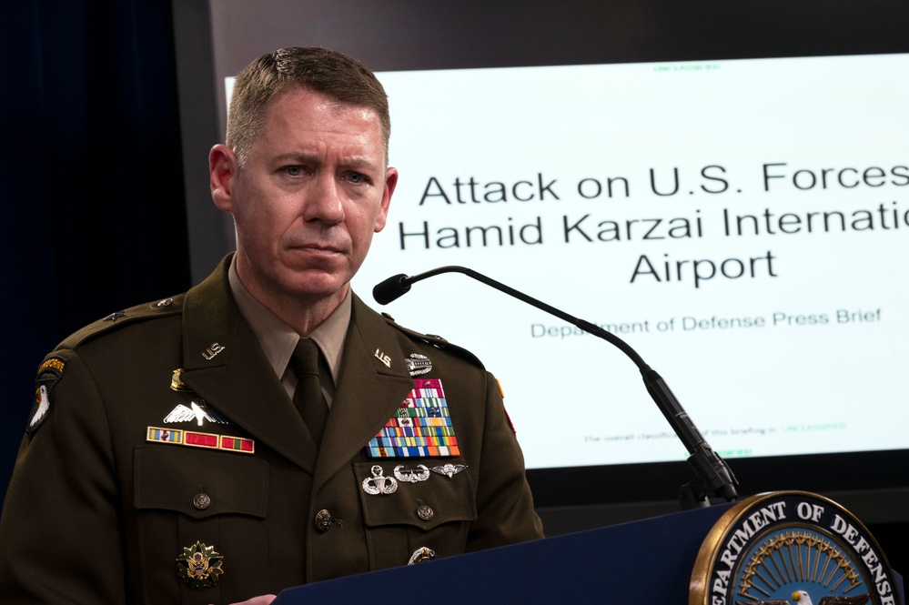 Defense Officials Brief on Investigation into Kabul Airport Attack