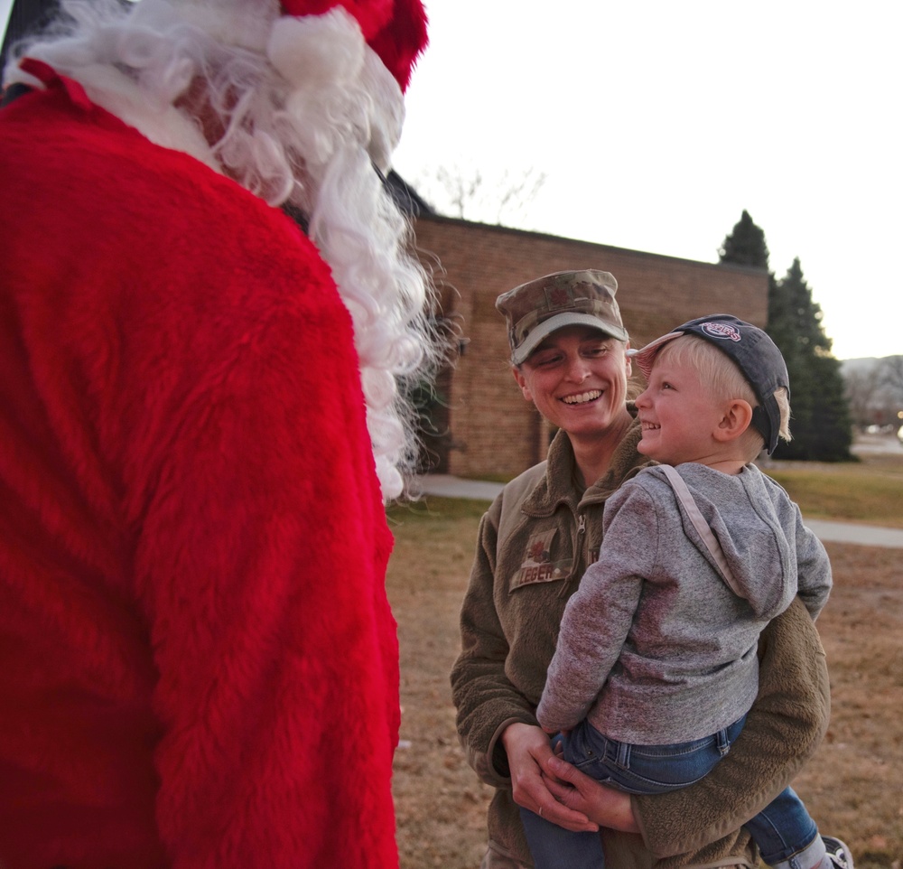 Christmas tree-lighting ceremony