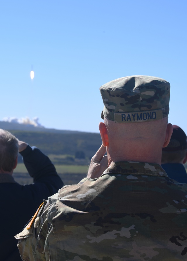 U.S. Space Force Gen. John W. "Jay" Raymond visits Vandenberg for NROL-87 mission launch