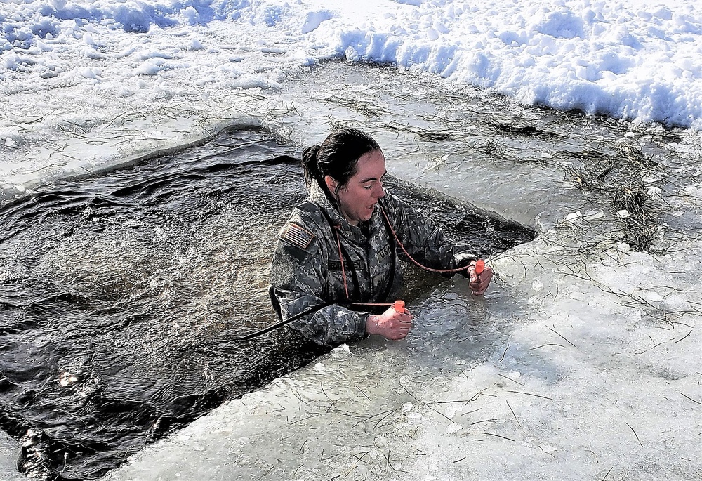 Airmen, Soldiers participate in cold-water immersion training at Fort McCoy