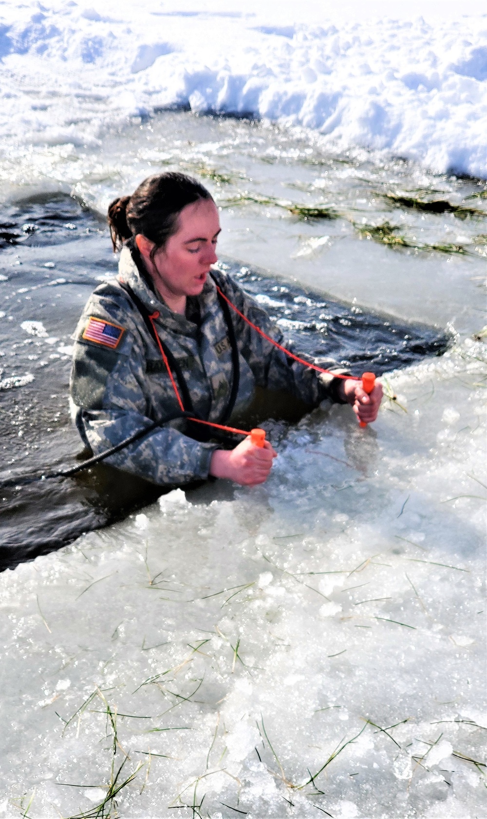 Airmen, Soldiers participate in cold-water immersion training at Fort McCoy