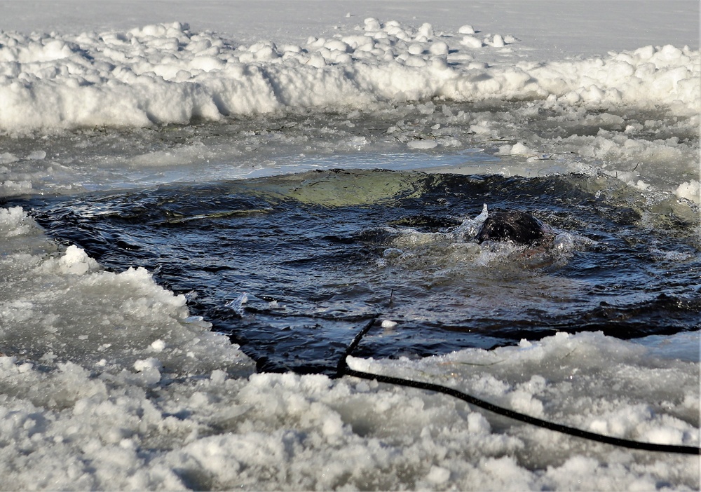 Airmen, Soldiers participate in cold-water immersion training at Fort McCoy