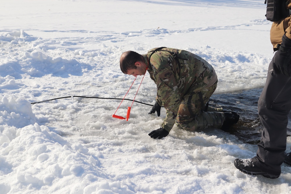 Airmen, Soldiers participate in cold-water immersion training at Fort McCoy