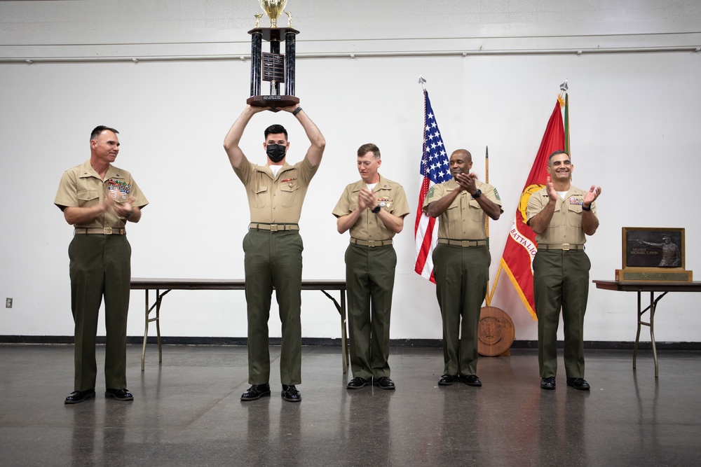 2022 U.S. Marine Corps Marksmanship Competition-Pacific Award Ceremony