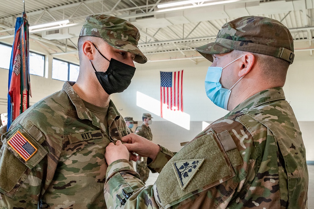 248th Engineer Company Change of Responsibility and Change of Command Ceremony