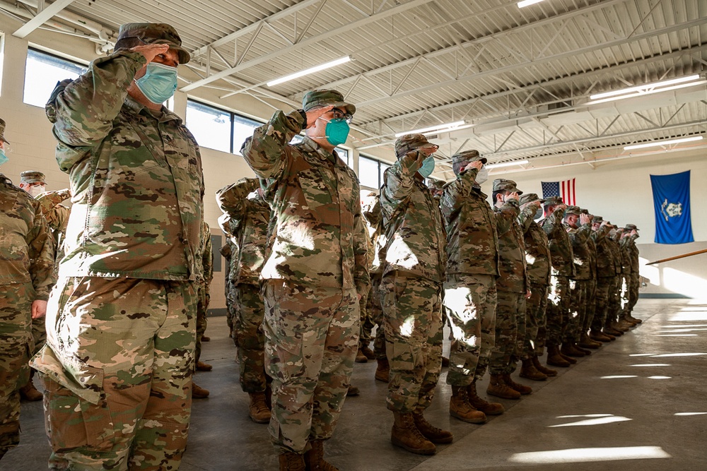 248th Engineer Company Change of Responsibility and Change of Command Ceremony