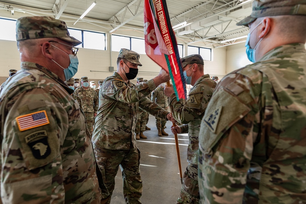 248th Engineer Company Change of Responsibility and Change of Command Ceremony