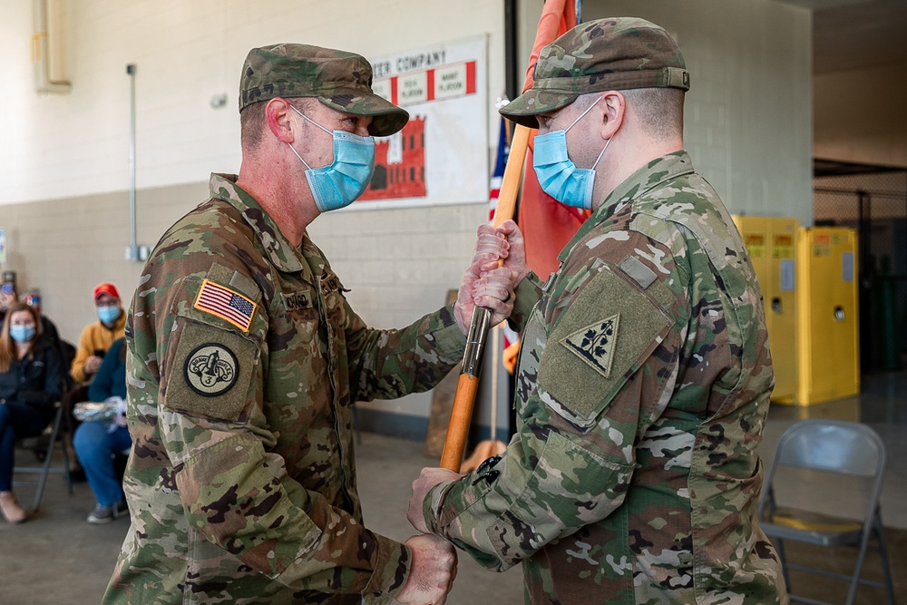 248th Engineer Company Change of Responsibility and Change of Command Ceremony