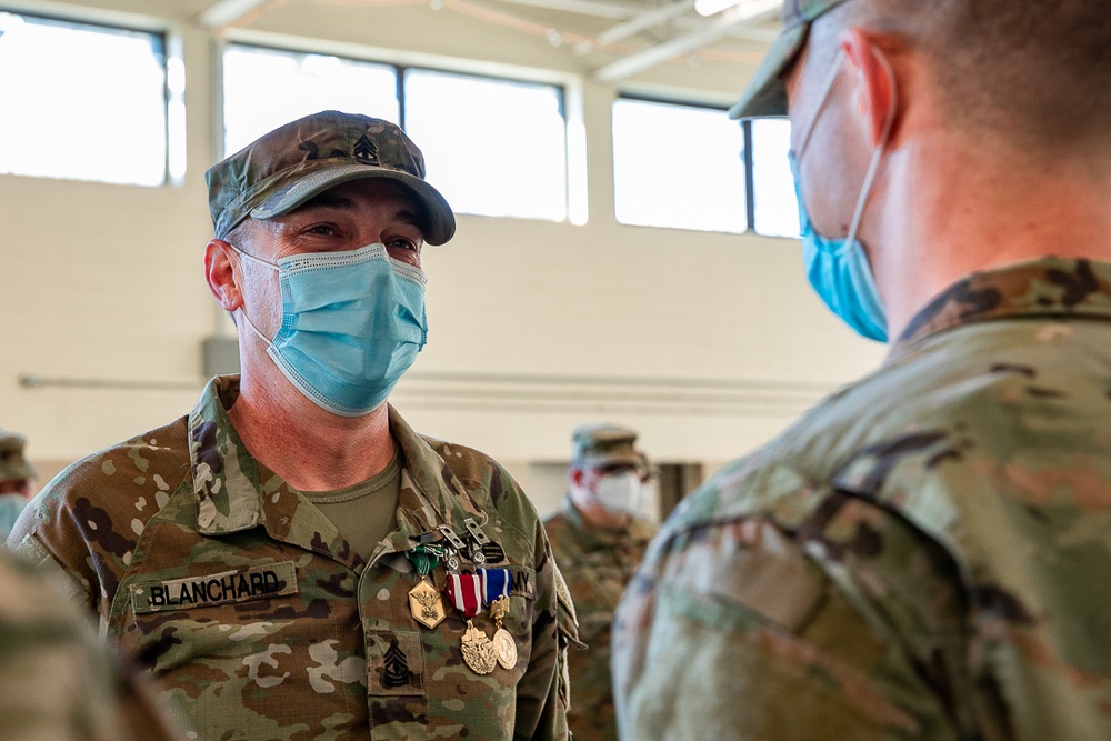 248th Engineer Company Change of Responsibility and Change of Command Ceremony