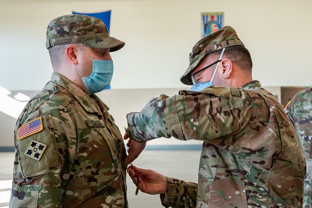 248th Engineer Company Change of Responsibility and Change of Command Ceremony