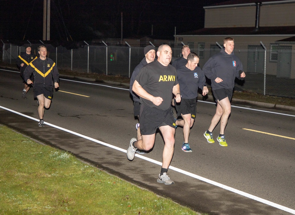 'Forge' Battalion Hosts PT Session in Honor of the Fallen