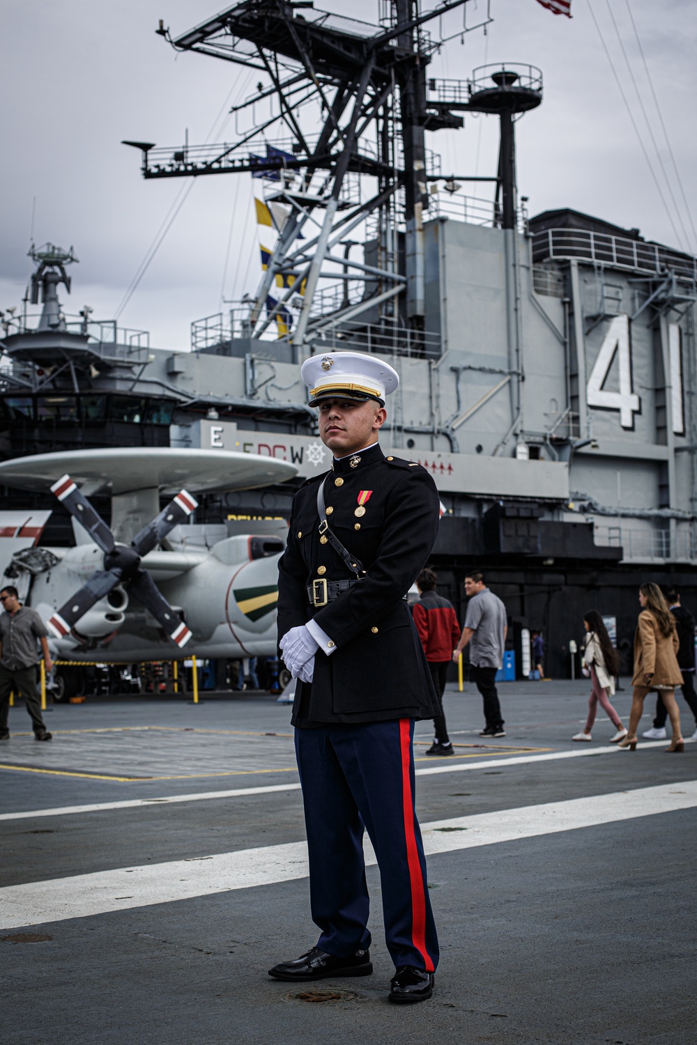 USS Midway Commissioning Ceremony