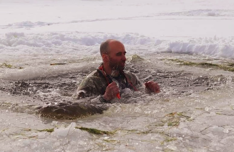 Airmen, Soldiers participate in cold-water immersion training at Fort McCoy