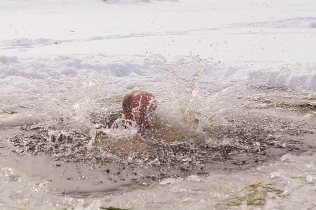 Airmen, Soldiers participate in cold-water immersion training at Fort McCoy