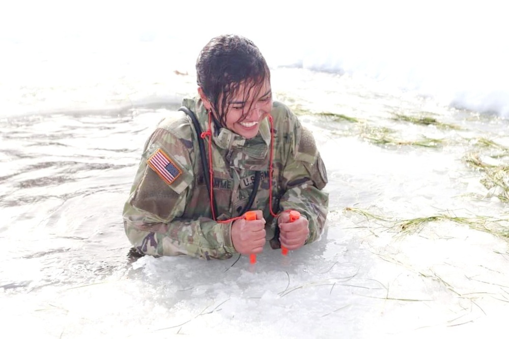 Airmen, Soldiers participate in cold-water immersion training at Fort McCoy