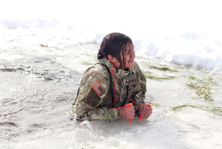 Airmen, Soldiers participate in cold-water immersion training at Fort McCoy