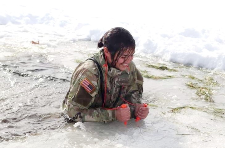 Airmen, Soldiers participate in cold-water immersion training at Fort McCoy