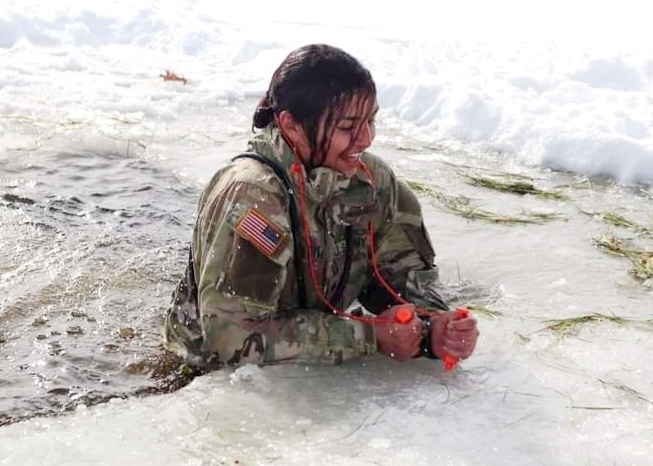 Airmen, Soldiers participate in cold-water immersion training at Fort McCoy