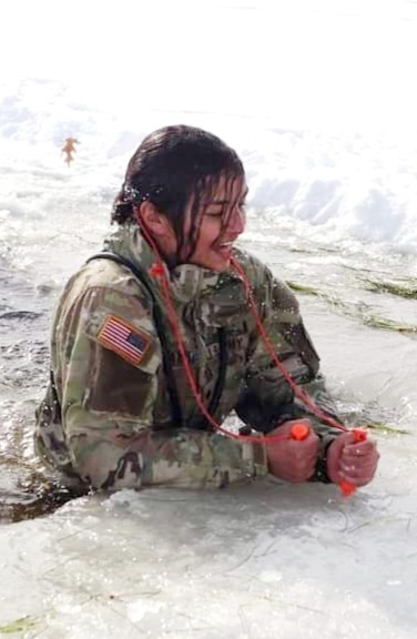 Airmen, Soldiers participate in cold-water immersion training at Fort McCoy