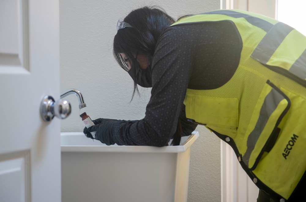 Water Sample Collection in AMR Homes