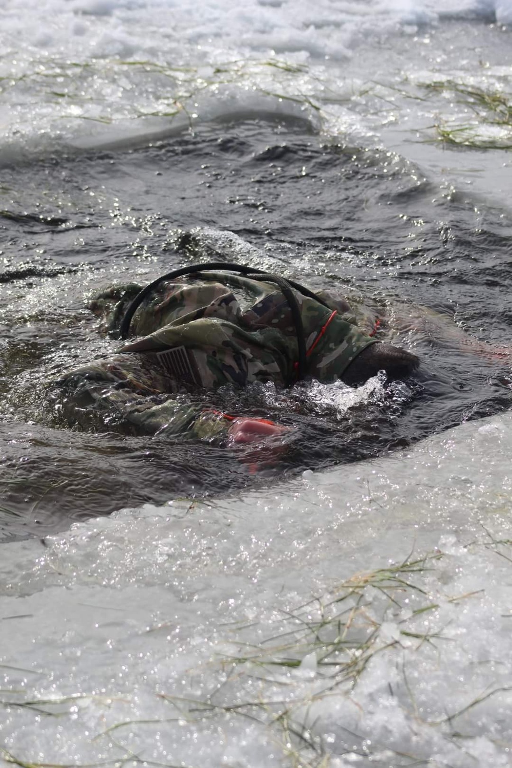Airmen, Soldiers participate in cold-water immersion training at Fort McCoy