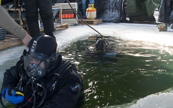 MDSU 2 Conducts Ice Dive Training