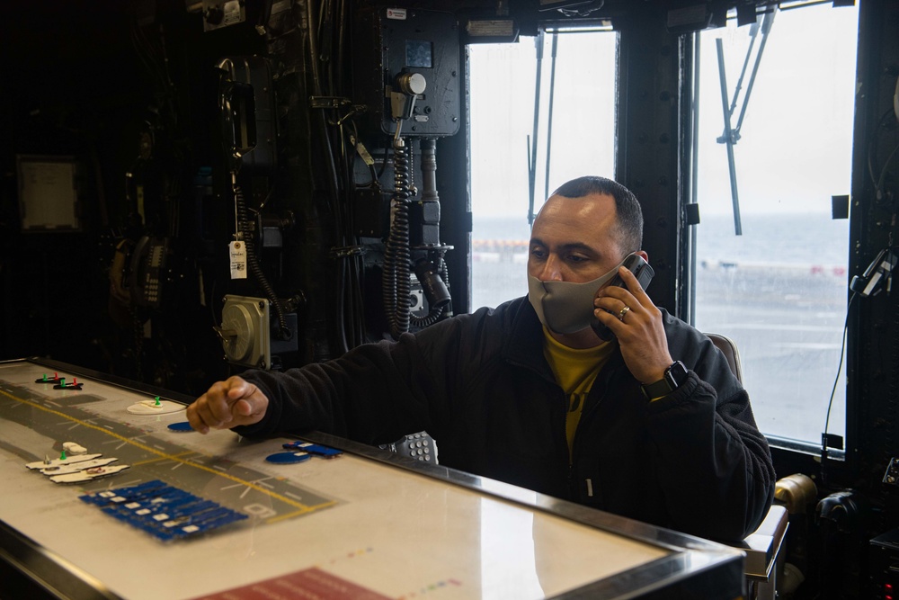 USS America (LHA 6) Conducts Flight Operations USS America (LHA 6) Conducts Flight Operations