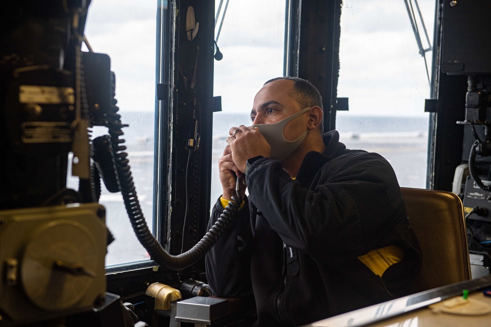 USS America (LHA 6) Conducts Flight Operations