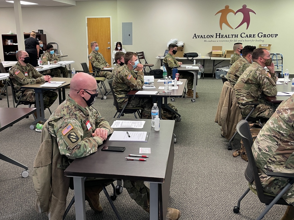 Utah National Guard activates Soldiers and Airmen to help in long-term care facilities