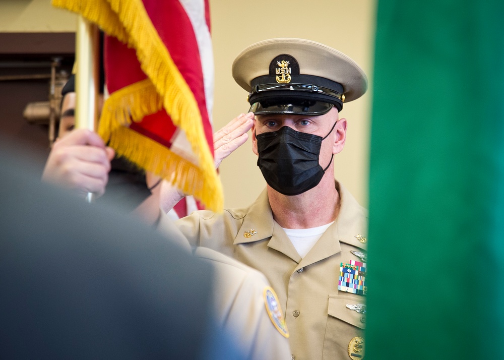Command Master Chief of NAVREG NW RCC Everett Retires