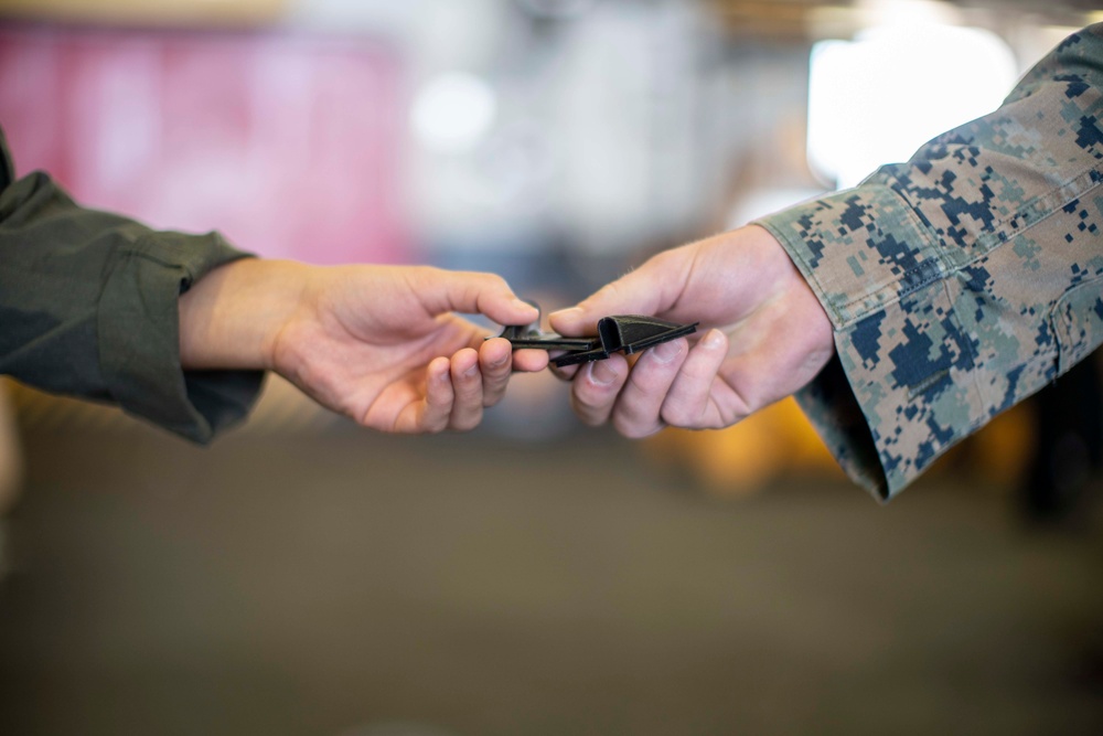 3D printing aboard USS Essex (LHD 2) during Noble Fusion